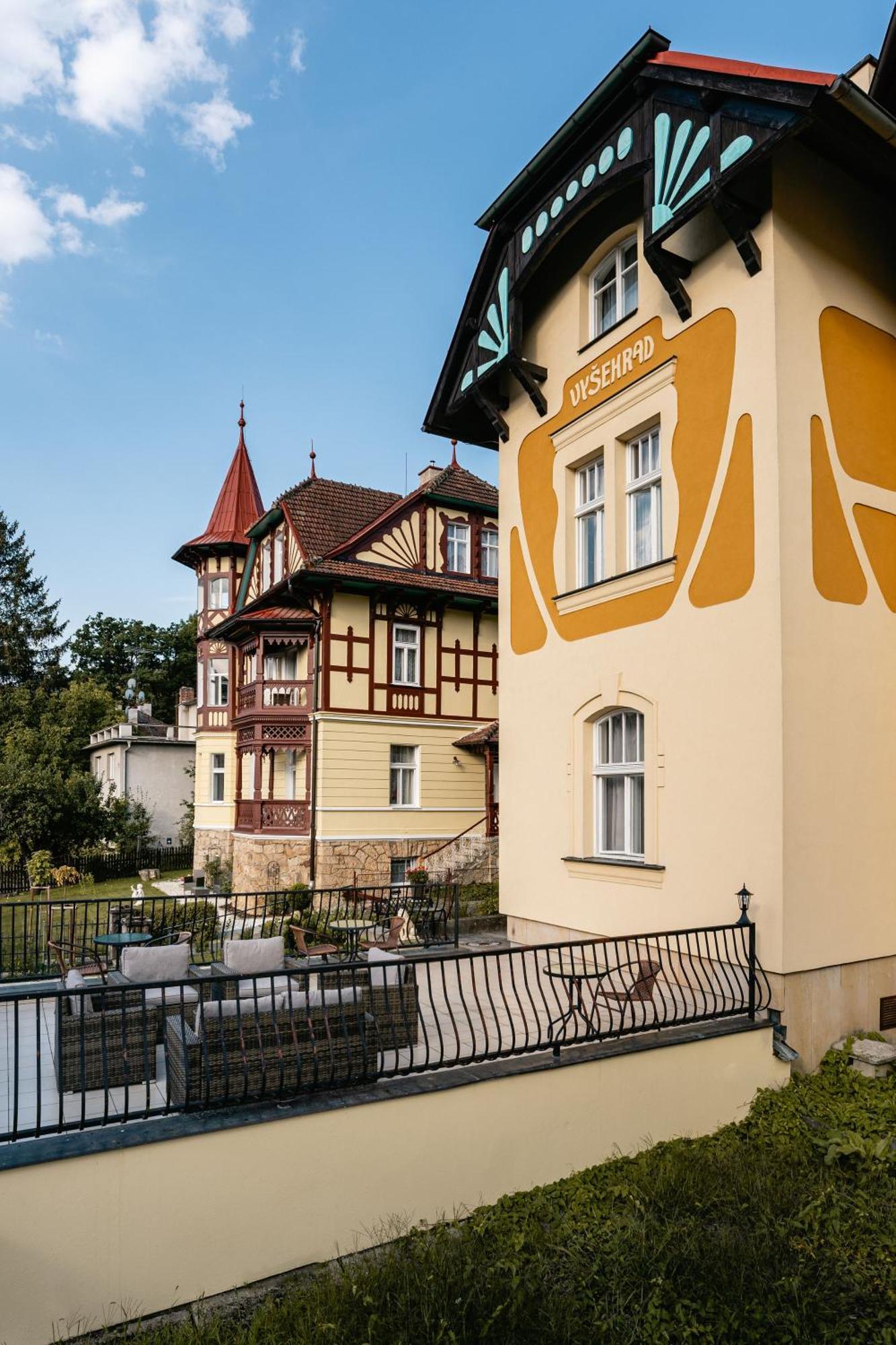 Vila Vysehrad Luhacovice Exterior photo